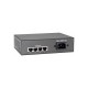 LevelOne FEP-0511 Fast Ethernet (10/100) Energía sobre Ethernet (PoE) Gris switch - FEP-0511